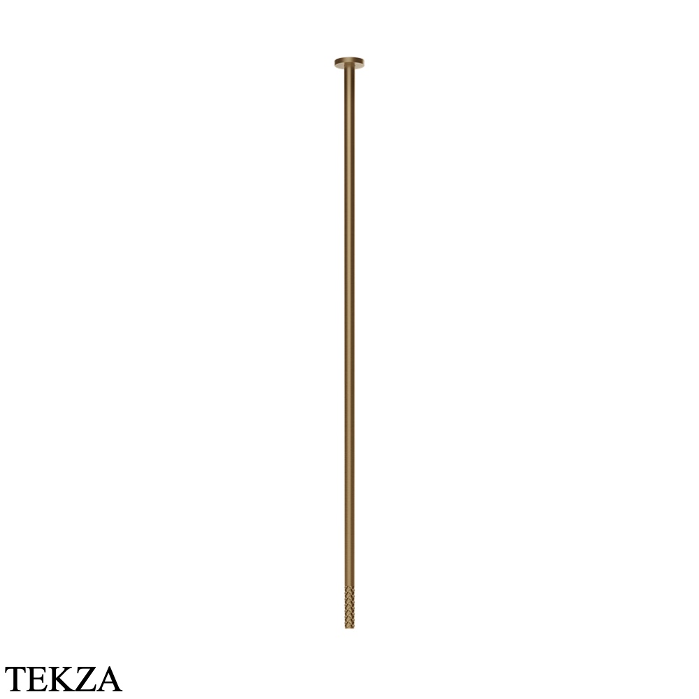 Gessi Pelle Tresse Излив для раковины потолочный 78099-791, Deep Bronze Brushed PVD
