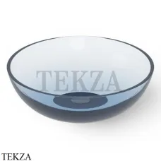 Dea Design Washbasins Раковина настольная D42 см Glasstech DD9038 420 R7, Royal Blue R7