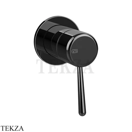 Gessi Goccia Смеситель для душа, внешняя часть 33019-706, Black Metal PVD
