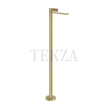 Gessi Inverso RIGATO Смеситель для раковины напольный, внешняя часть 73595-727, Brass Brushed PVD