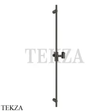 Gessi ANELLO Штанга для душа с держателем 63485-707, Black Metal Brushed PVD