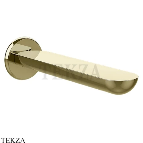 Gessi Perle Излив для ванны настенный 74041-710, шампань глянец