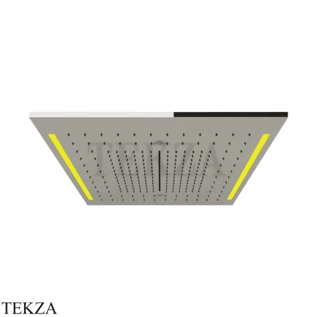 Gessi COLOUR Накладная душевая панель 500х500, 4 функции 57977-238, Mirror Steel