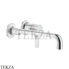 Gessi INCISO Смеситель для раковины с длинным изливом, внешняя часть 58089-031, хром глянец
