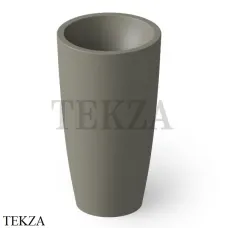 Dea Design Pedestal Basin Раковина напольная круглая Solid Surface DD2010 500 4, Light Grey №4