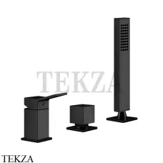 Gessi RETTANGOLO K Смеситель для ванны, без излива 53043-299, Black XL