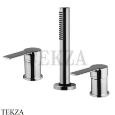 FIMA Carlo Frattini MAST Смеситель на борт ванны, без излива, F3144/1NCN, Black chrome