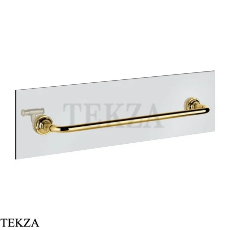Gessi VENTI20 Полотенцедержатель для крепления на стекло, 45 см 65513-246, Gold PVD