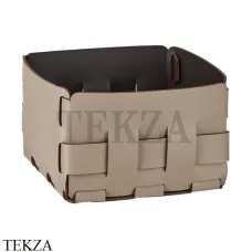 ADJ Bottega Корзина-ёмкость для мелочей 19x19 см 1019.04/06, капучино/шоколад