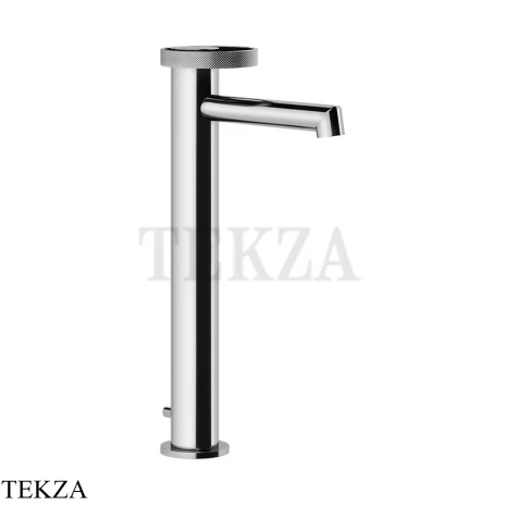 Gessi ANELLO Смеситель для раковины высокий, с донным клапаном 63303-031, Хром глянец