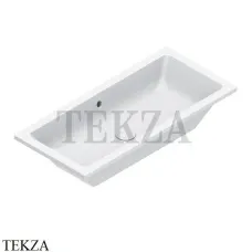 Catalano Zero Раковина встраиваемая, с переливом 80 см 18037ZE00, белый глянец