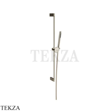 Gessi Origini NEUTRAL Штанга с лейкой, шланг 1,50 м 66145-720, Nickel PVD