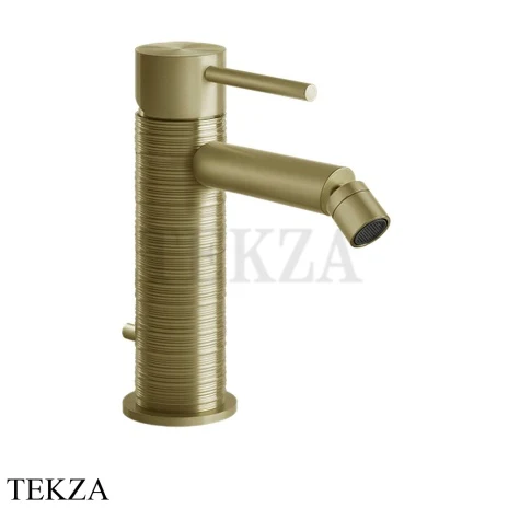 Gessi 316 TRAME Смеситель для биде, с донным клапаном 54307-727, Brushed Brass PVD
