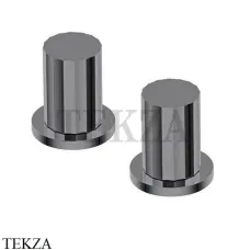 Ritmonio Diametro35 Impronte PRISMA Ручки для смесителя PR51MB011 BLX, Brushed Black Chrome