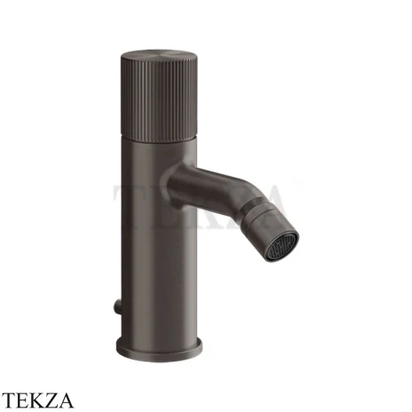Gessi Habito RIGATO Смеситель для биде, с донным клапаном 70507-707, Black Metal Br. PVD