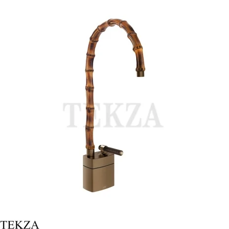 Gessi Jacqueline Смеситель для раковины высокий, без донного клапана 77233-761, бронза Coffee