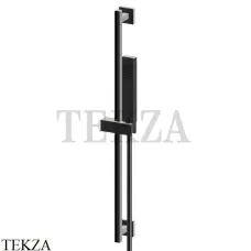 Newform Душевая штанга с ручным душем и шлангом 62556.01.093, черный матовый