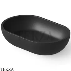 Dea Design Washbasins Раковина настольная овальная Solid Surface DD9034 580 16, Black №16