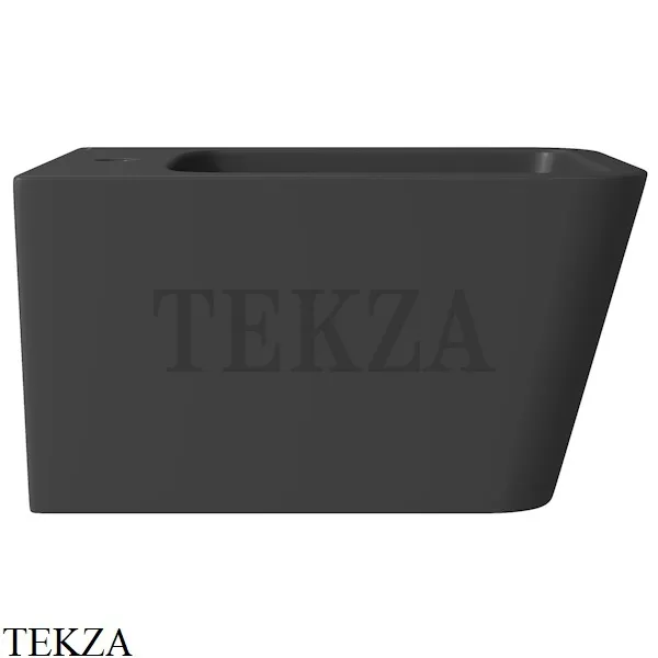 Aqueduto MACIO Биде подвесное, 1 отверстие под смеситель MAC0340 Черный матовый