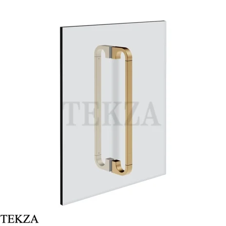 Gessi Perle Полотенцедержатель для крепления на стекло, 20 см 74630-726, бронза Brushed