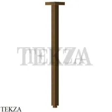 Newform Кронштейн для душа квадратный потолочный L=500 26520.47.083, Groove Bronze