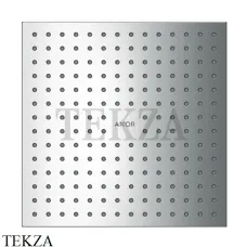 Axor ShowerSolutions Верхний душ квадратный 2jet, встраиваемый в потолок 35313000, хром глянец