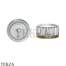 Fantini Venezia Ручка стеклянная белая правая 