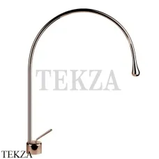 Gessi Goccia Смеситель для раковины высокий, без сливного гарнитура 33603-123, Copper глянец
