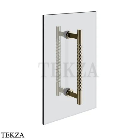 Gessi Pelle Tresse Полотенцедержатель для крепления на стекло, 20 см, 78630-720, Nickel PVD