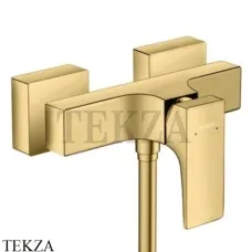 Hansgrohe Metropol Смеситель для душа, с рычаговой рукояткой 32560990, золото глянец