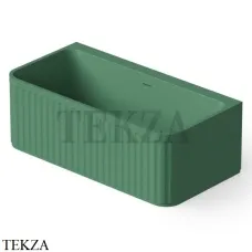 Dea Design Stripes Ванна отдельностоящая пристенная 160x80 Solid Surface DD8805 1600 9, Sage №9