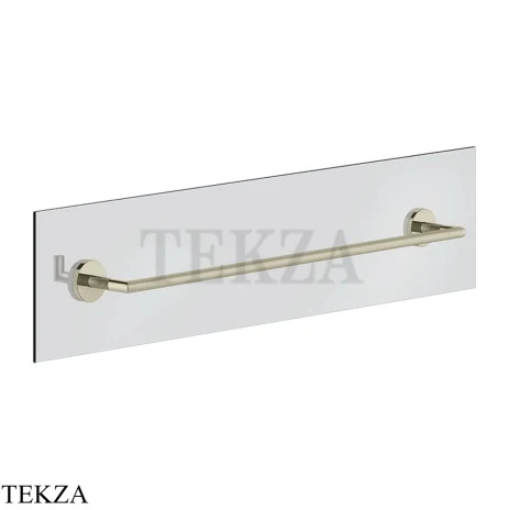 Gessi ANELLO Полотенцедержатель для крепления на стекло, 60 см 63828-720, Nickel PVD