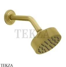 Gessi VENTI20 Верхний душ 118 с настенным креплением 65156-716, Gold Br. PVD