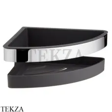 Keuco Collection Moll Угловая корзинка для душа 12757010001, антрацит