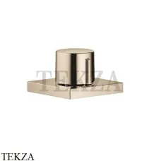 Dornbracht Эксцентриковое сливное устройство с поворотной кнопкой 10711970-47, Champagne (22kt Gold)
