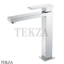 Boheme Qubic Смеситель для раковины высокий, без гарнитура 472-CR, Хром глянец