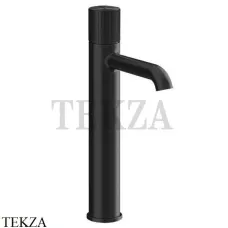 Gessi Habito RIGATO Смеситель для раковины высокий, без донного клапана 70504-299, Black XL