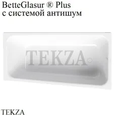 BETTE BetteSpace M Ванна угловая, исполнение правое, сталь 1141-000 PLUS антишум, BetteGlasur ® Plus, белый глянец