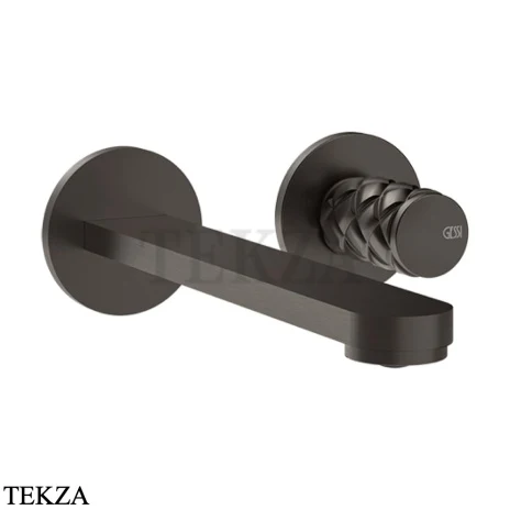 Gessi Pelle Tresse Смеситель для раковины, внешняя часть 78088-707, Black Metal Br. PVD