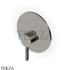 Zucchetti Isy22 Смеситель для душа Select, 2 потока, внешняя часть ZIS776.C51, brushed metal black Zucchetti Isy22 Смеситель для душа Select, 2 потока, внешняя часть ZIS776.C51, brushed metal black