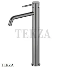 Newform XT Смеситель для раковины высокий, без гарнитура 4205.58.063, PVD Gun metal