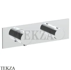 Fantini Nostromo Термостат для душа 2 потока, внешняя часть 8702G572B, хром глянец