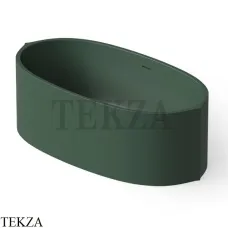 Dea Design Ванна отдельностоящая овальная 162x82 Solid Surface DD8640 1620 11, Dark Green №11