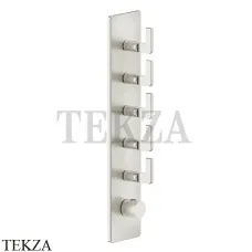 Gessi INCISO WELLNESS Термостат 5 выходов, внешняя часть 58210-720, Nickel PVD