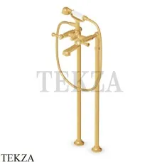 Zucchetti Agora Classic Смеситель для ванны напольный ZAL278.C41, brushed gold