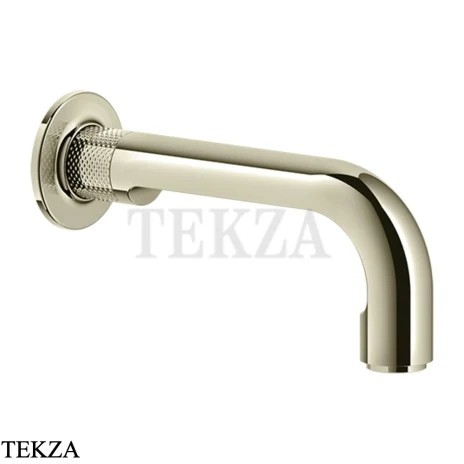 Gessi INCISO Излив для ванны настенный 190 см 58103-720, Nickel PVD