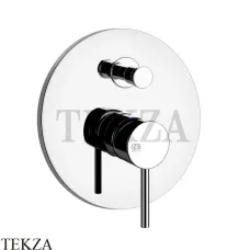 Gessi Emporio Via Tortona Смеситель для душа на 2 потока, внешняя часть 44667-031, хром глянец Gessi Emporio Via Tortona Смеситель для душа на 2 потока, внешняя часть 44667-031, хром глянец