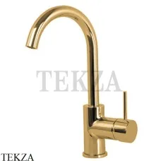 FIMA Carlo Frattini Spillo UP Смеситель для раковины, с гарнитуром F3041OS, Brushed gold