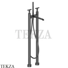 Fantini Sailing Смеситель для ванны напольный, внешняя часть 67P5J080B, Matt Gun Metal