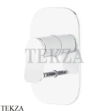 FIMA Carlo Frattini FLO Смеситель для душа, 2 потока, F3809X2BS, белый матовый